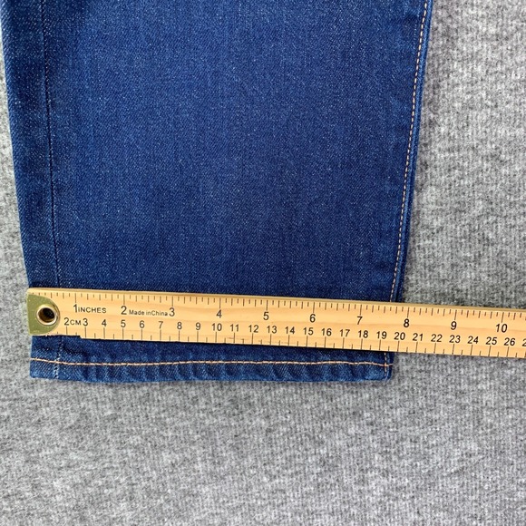 Levis 501 Made & Crafted Jeans Men 32x32 Selvedge Blue Denim Button Fly - Picture 10 of 13